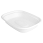 PLATEAUX 'BIONIC' 1100 ML 23,1x18,2x4,3 CM BLANC BAGASSE (300 UNITÉ)