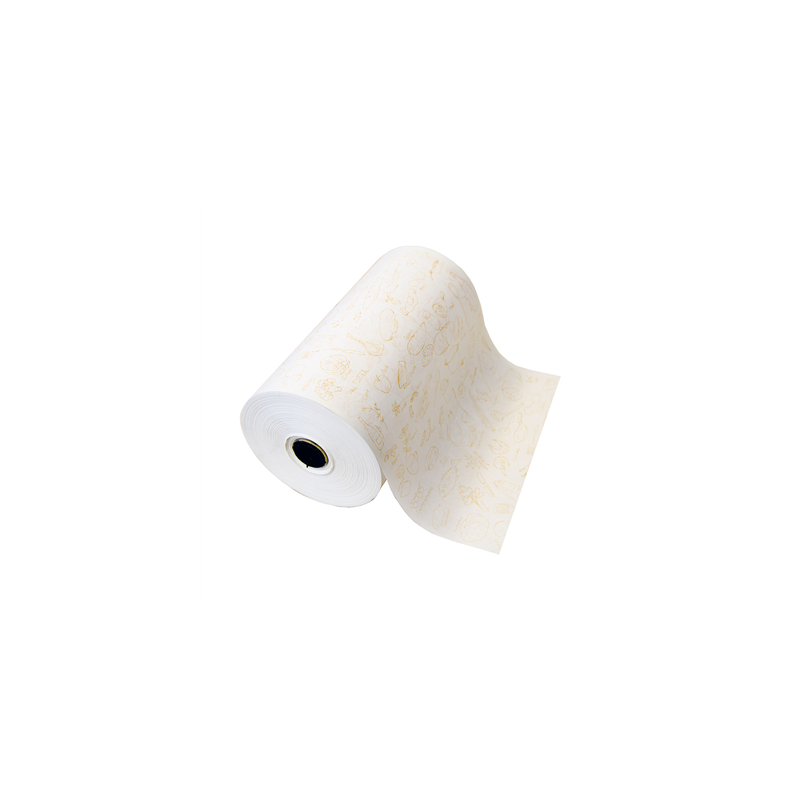 PAPIER ALIMENTAIRE INGRAISSABLE 'DELI' 35 G/M2 0,34x500 M BLANC PARCH.INGRAISSABLE (2 UNITÉ)