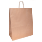 SACS SOS AVEC ANSES  100 G/M2 40+20x48 CM NATUREL KRAFT (150 UNITÉ)