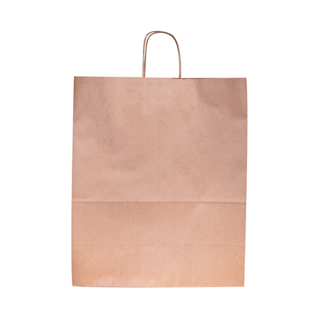 SACS SOS AVEC ANSES  100 G/M2 40+20x48 CM NATUREL KRAFT (150 UNITÉ)
