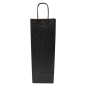 SACS SOS AVEC ANSES 1 BOTEILLE  100 G/M2 14+8x40 CM NOIR KRAFT (250 UNITÉ)