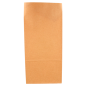 SACS SOS SANS ANSES  70 G/M2 15+10x32 CM NATUREL KRAFT (1000 UNITÉ)