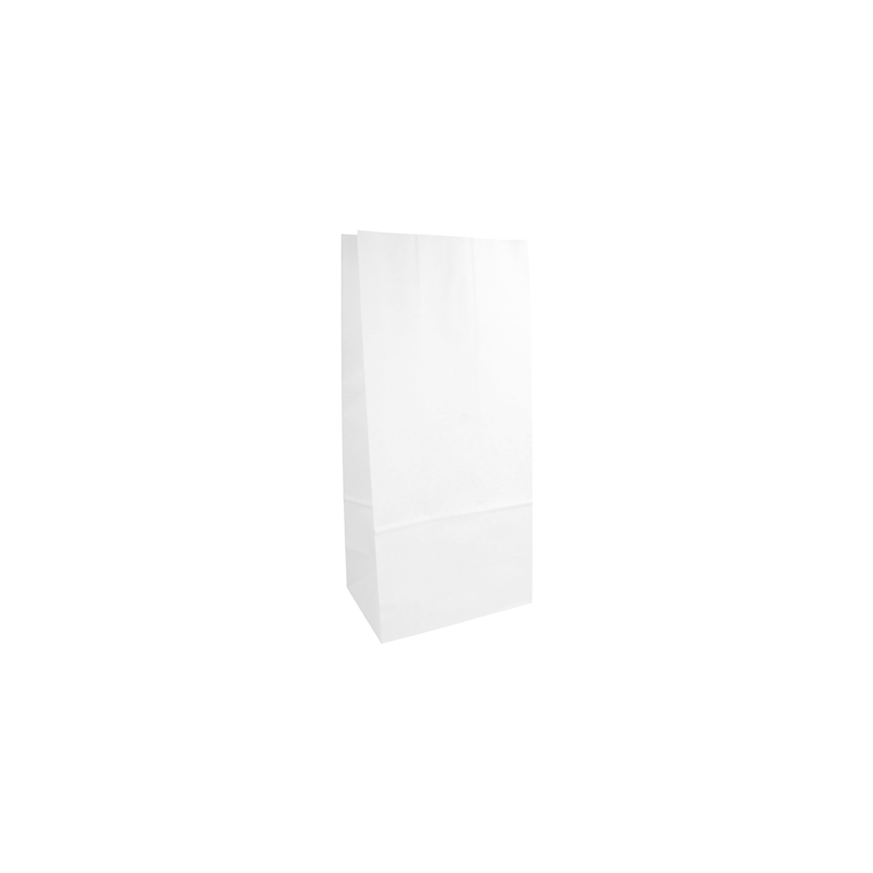 SACS SOS SANS ANSES  70 G/M2 15+10x32 CM BLANC CELLULOSE (1000 UNITÉ)