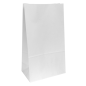 SACS SOS SANS ANSES  80 G/M2 25+15x43,5 CM BLANC CELLULOSE (250 UNITÉ)