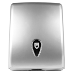 DISTRIBUTEUR POUR ESSUIE-MAINS  27,7x13x37 CM ARGENTE ABS (1 UNITÉ)