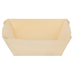 BARQUETTES CARRÉES 40 ML 5,5x5,5x2 CM NATUREL BOIS (500 UNITÉ)