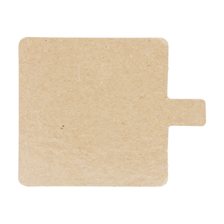 CARTONS PÂTISSERIE DEUX FACES  1100 G/M2 8x8 CM CHOCOLAT/PRALINÉ CARTON (200 UNITÉ)