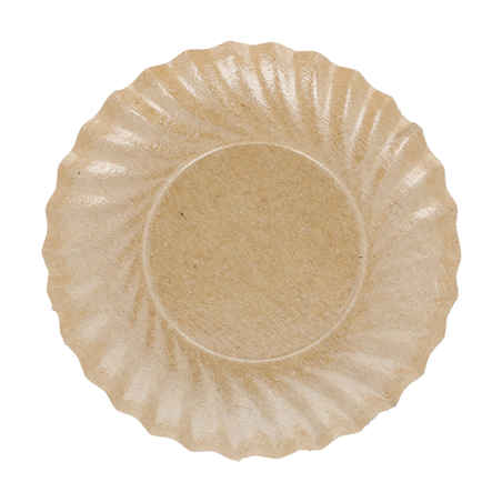 MINI PLATEAUX  380 G/M2 Ø 9 CM CHOCOLAT/PRALINÉ CARTON (200 UNITÉ)