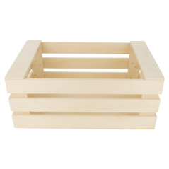 BOÎTE PRÉSENTATION  25x17x10 CM NATUREL BOIS (20 UNITÉ)