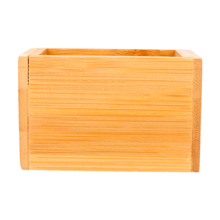 BOÎTE POUR BUFFET  8x8x5 CM NATUREL BAMBOU (1 UNITÉ)