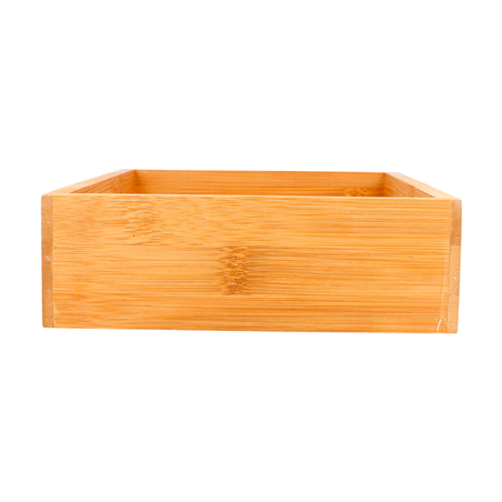 BOÎTE POUR BUFFET  15,5x23x5 CM NATUREL BAMBOU (1 UNITÉ)