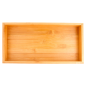 BOÎTE POUR BUFFET  15,5x31x5 CM NATUREL BAMBOU (1 UNITÉ)
