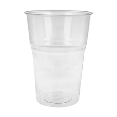 POTS COMPOSTABLES 575 ML Ø 9,5x13 CM TRANSPARENT PLA (800 UNITÉ)