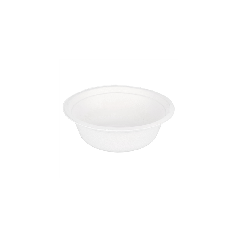 SALADIERS 'BIONIC' 500 ML Ø 15,5x5,4 CM BLANC BAGASSE (600 UNITÉ)