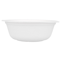 SALADIERS 'BIONIC' 500 ML Ø 15,5x5,4 CM BLANC BAGASSE (600 UNITÉ)