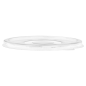COUVERCLES BAS POUR SALADIERS 215.84-215.03 'BIONIC'  Ø 14x1 CM TRANSPARENT PET (900 UNITÉ)