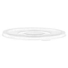 COUVERCLES BAS POUR SALADIERS 224.32-215.04 'BIONIC'  Ø 16x1 CM TRANSPARENT PET (600 UNITÉ)