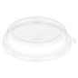 COUVERCLES HAUTS POUR SALADIERS 224.32-215.04 'BIONIC'  Ø 16x3,1 CM TRANSPARENT PET (200 UNITÉ)