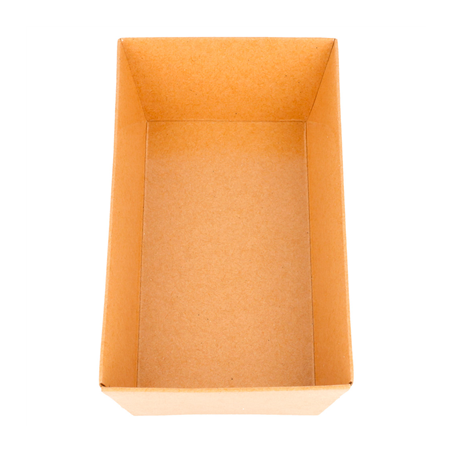 BARQUETTES  250 + 12,5 PE G/M2 13,5x7,5x3,5 CM NATUREL KRAFT (1000 UNITÉ)