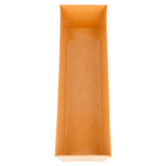 BARQUETTES  250 + 12,5 PE G/M2 18x5,5x3,5 CM NATUREL KRAFT (1000 UNITÉ)