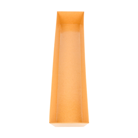 BARQUETTES  250 + 12,5 PE G/M2 30x6,5x3,5 CM NATUREL KRAFT (1000 UNITÉ)