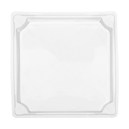 COUVERCLES POUR RÉFÉRENCE 224.85  3,7 (h) CM TRANSPARENT PET (1000 UNITÉ)