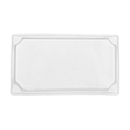 COUVERCLES POUR RÉFÉRENCE 224.88  3,7 (h) CM TRANSPARENT PET (1000 UNITÉ)