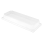 COUVERCLES POUR RÉFÉRENCE 224.90  3,7 (h) CM TRANSPARENT PET (1000 UNITÉ)