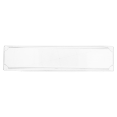 COUVERCLES POUR RÉFÉRENCE 224.91  3,7 (h) CM TRANSPARENT PET (1000 UNITÉ)