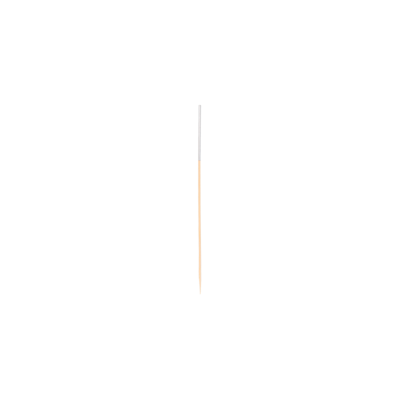 PIQUES LONGUES  Ø 0,25x23 CM ARGENTE BAMBOU (100 UNITÉ)