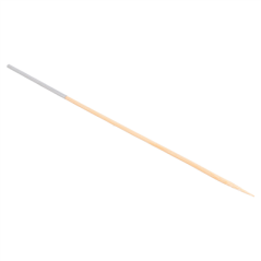 PIQUES LONGUES  Ø 0,25x23 CM ARGENTE BAMBOU (100 UNITÉ)
