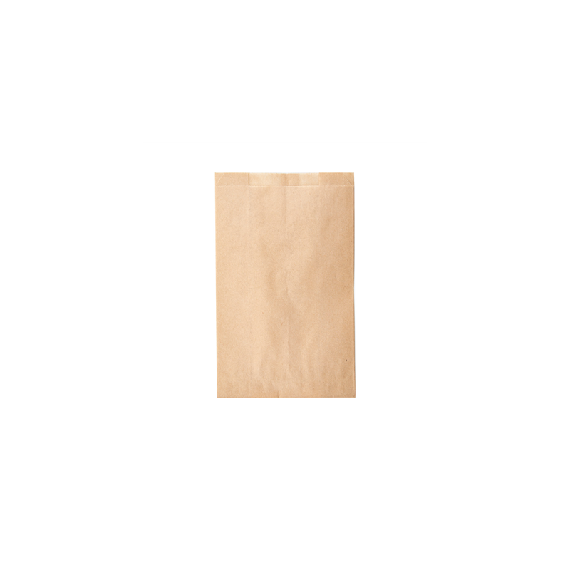 SACHETS 'GRILL&GO' 38 GR/M2 14+7x22 CM NATUREL KRAFT (500 UNITÉ)