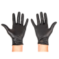 GANTS  SIZE: S NOIR NITRILE (100 UNITÉ)