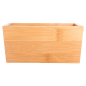 CORBEILLE À PAIN  15x10x7 CM NATUREL BAMBOU (1 UNITÉ)