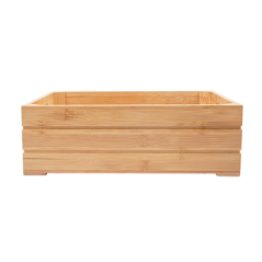 BOÎTE BUFFET GN 1/2  32,5x26,5x10 CM NATUREL BAMBOU (1 UNITÉ)