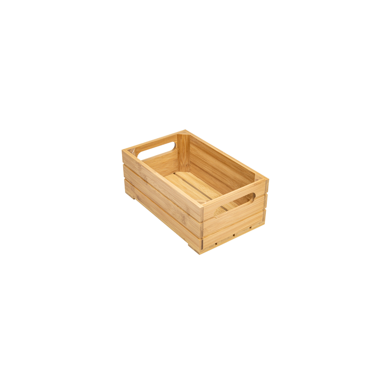 BOÎTE BUFFET GN 1/4  26,5x16,2x10 CM NATUREL BAMBOU (1 UNITÉ)