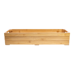 BOÎTE BUFFET GN 2/4  53x16,2x10 CM NATUREL BAMBOU (1 UNITÉ)