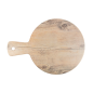 PLATEAUX RONDES AVEC ANSE 'ASAMI WARE'  Ø23x32x0,4 CM COMPARAISON BOIS MÉLAMINE (6 UNITÉ)