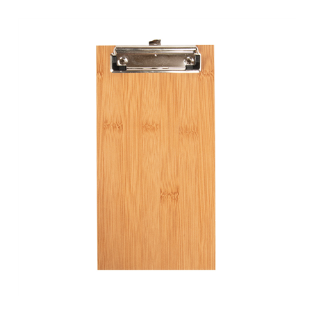 PLANCHE PORTE MENU AVEC CLIP  13x24,5x0,4 CM MDF (1 UNITÉ)