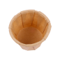 POTS TRAITEUR PAPIER PLISSÉ 22 ML (0,7 oz) 80 G/M2 Ø3,8/2,6x2,8 CM NATUREL PARCH.INGRAISSABLE (250 UNITÉ)