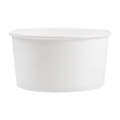 SALADIERS 1000 ML - 33,3 oz 300 + 18 PE G/M2 Ø15/12,8x6 CM BLANC CARTON (300 UNITÉ)