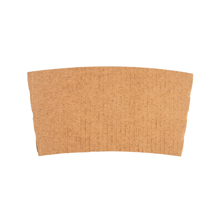 BAGUES POUR GOBELETS 360 ML - 12 oz 190 + 90 G/M2 12,5/10,5x5,8 CM NATUREL CARTON (1000 UNITÉ)