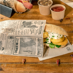 PAPIER INGRAISSABLES OUVERT 2 CÔTÉS CRÊPES&TACOS