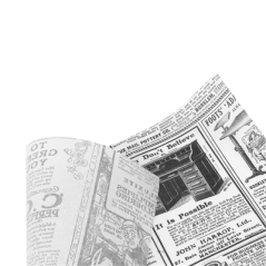 MINI PAPIER INGRAISSABLES 'TIMES' 35 G/M2 20x25 CM BLANC PARCH.INGRAISSABLE (1000 UNITÉ)