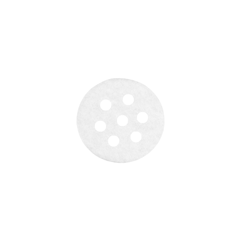 PAPIERS PERFORÉS POUR DIM-SUM 165.61  40 G/M2 Ø6,5 CM BLANC PARCH.INGRAISSABLE (2000 UNITÉ)