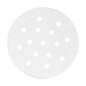 PAPIERS PERFORÉS POUR DIM-SUM 144.36  40 G/M2 Ø13 CM BLANC PARCH.INGRAISSABLE (2000 UNITÉ)