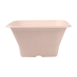 BOLS CARRÉS 'BIONIC' 1,2 L 18x18x9 CM NATUREL BAGASSE (400 UNITÉ)