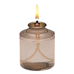 RECHARGES PARAFFINE 40 HEURES  Ø 6x6,6 CM TRANSLUCIDE PET (36 UNITÉ)