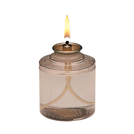 RECHARGES PARAFFINE 40 HEURES  Ø 6x6,6 CM TRANSLUCIDE PET (36 UNITÉ)