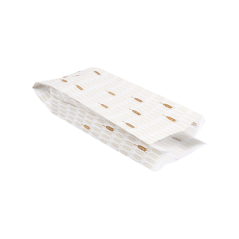 SACHETS BOULANGERIE 'CERES' 33 G/M2 14+9x46 CM BLANC CELLULOSE (500 UNITÉ)